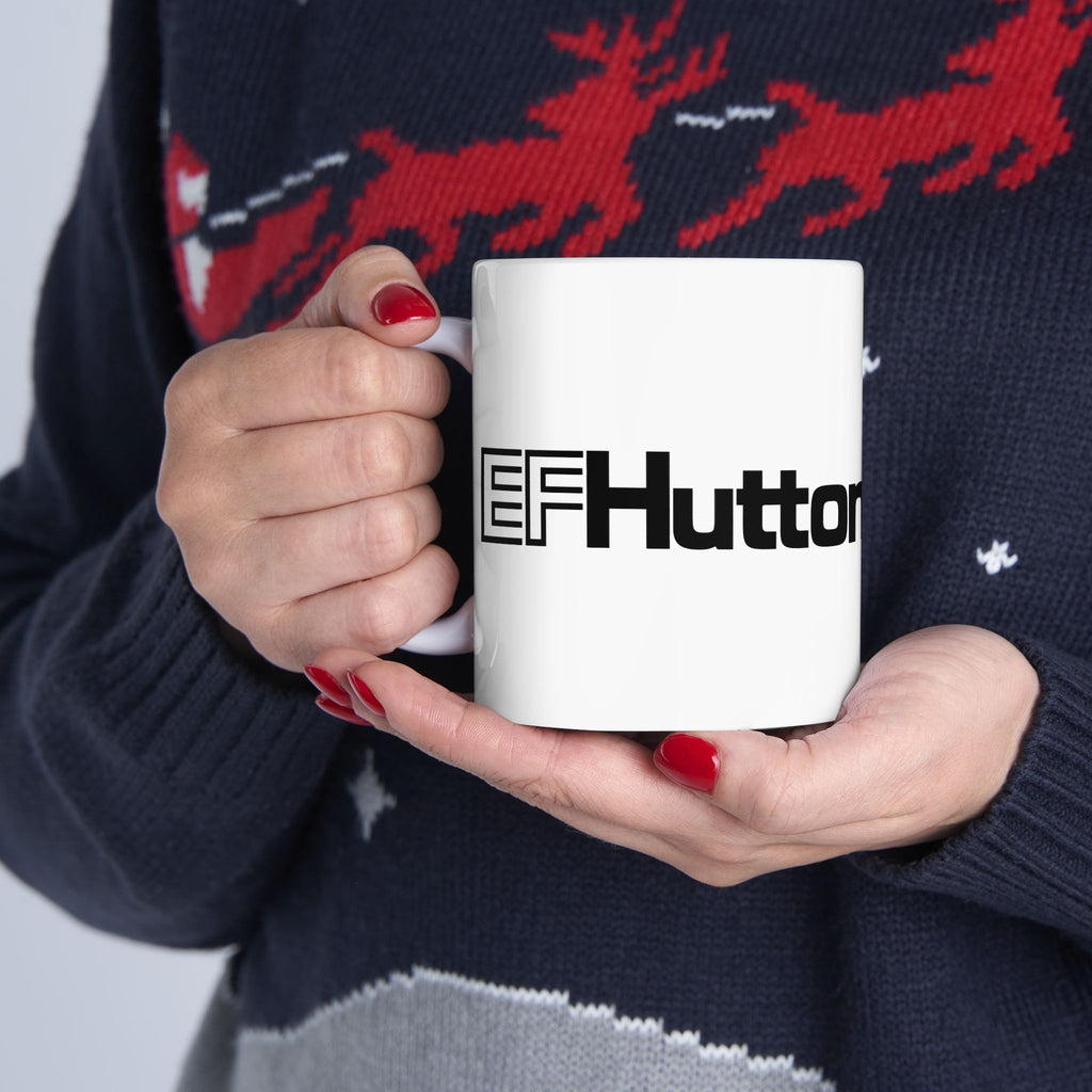 E. F. Hutton Ceramic Coffee Mug