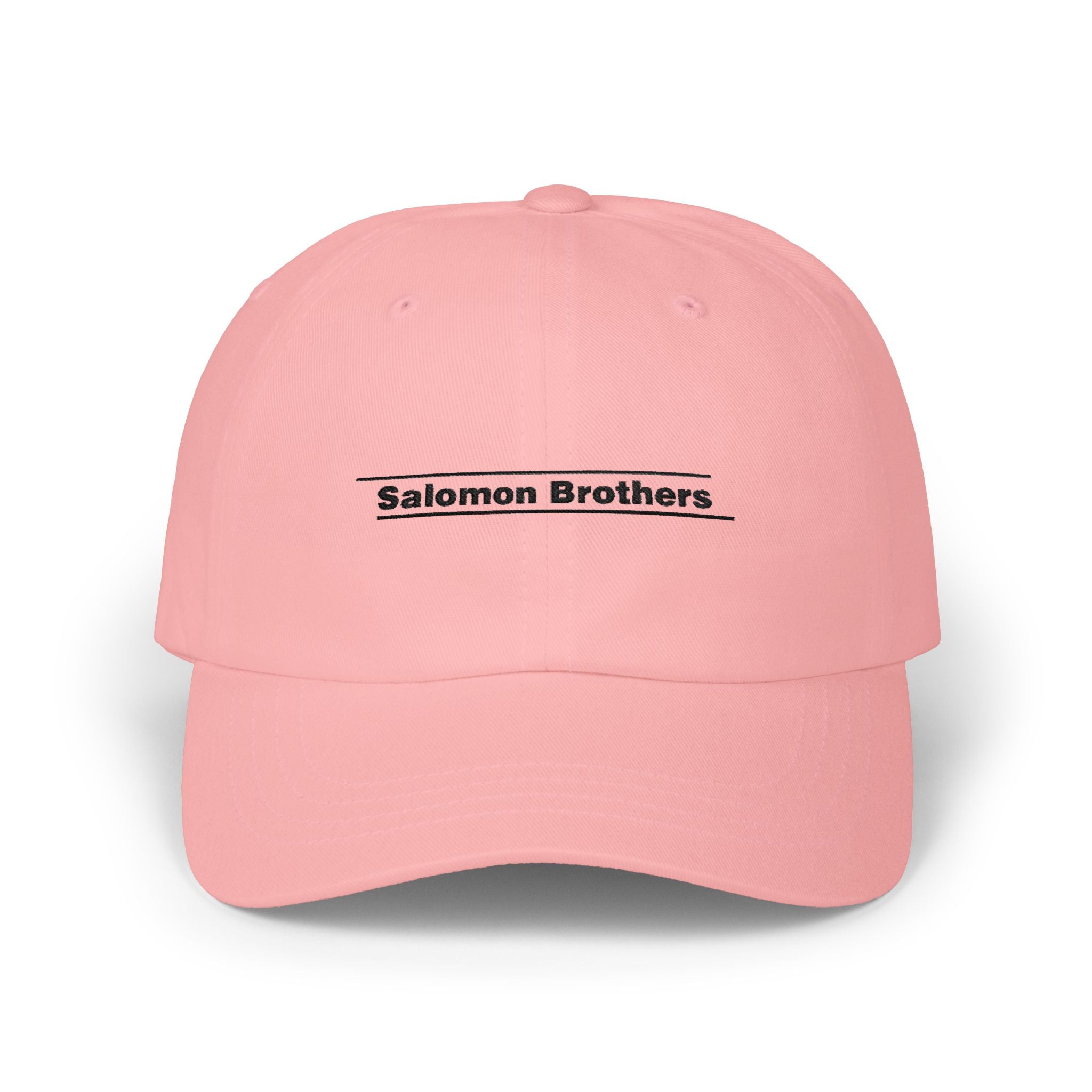 Salomon Brothers Embroidered Dad Cap Hat