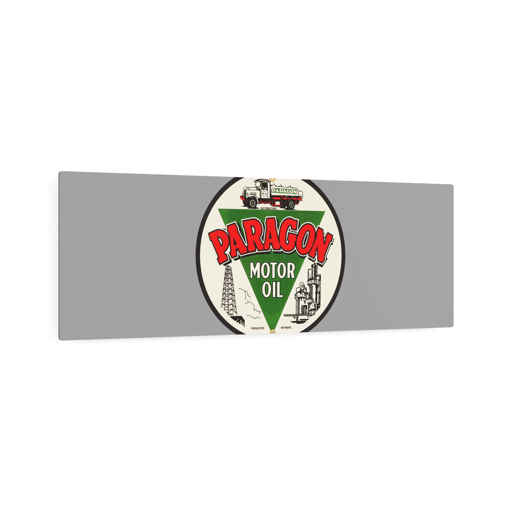 Paragon Oil Metal Sign