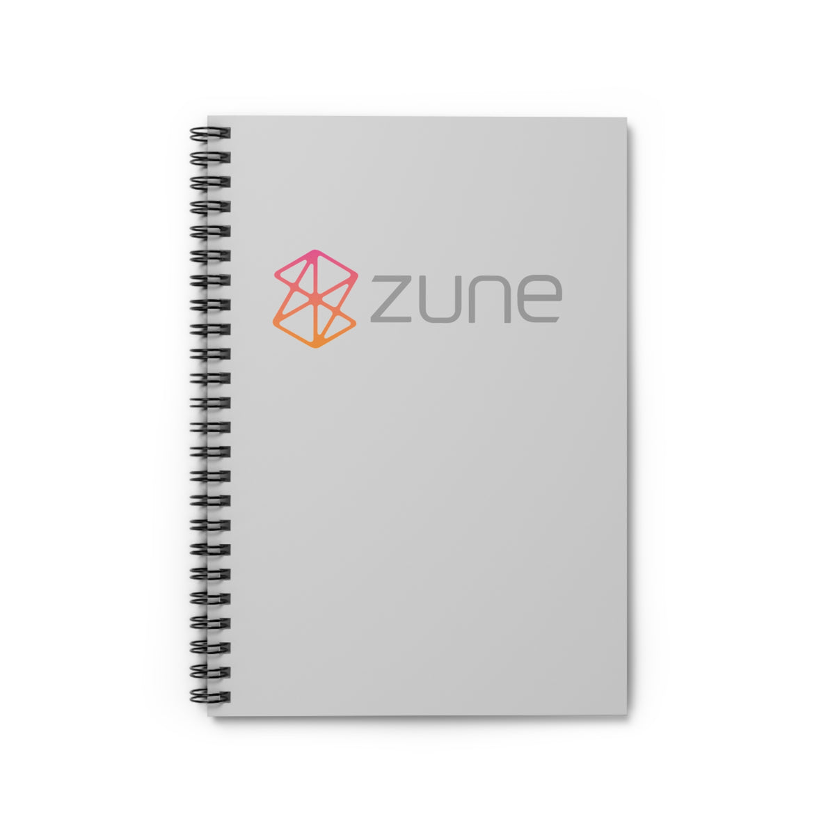 Zune Spiral Notebook