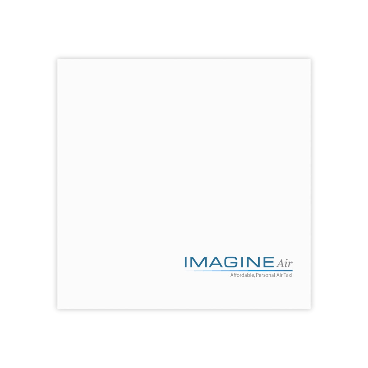 ImagineAir Sticky Post-it Note Pad