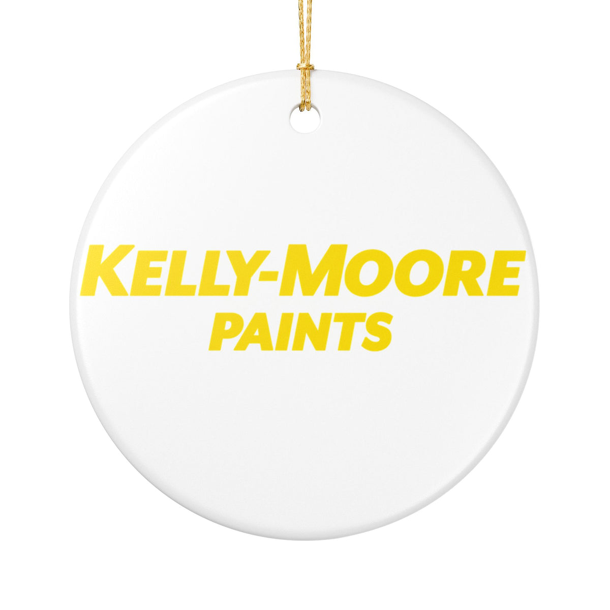 Kelly-Moore Paints Ceramic Ornament