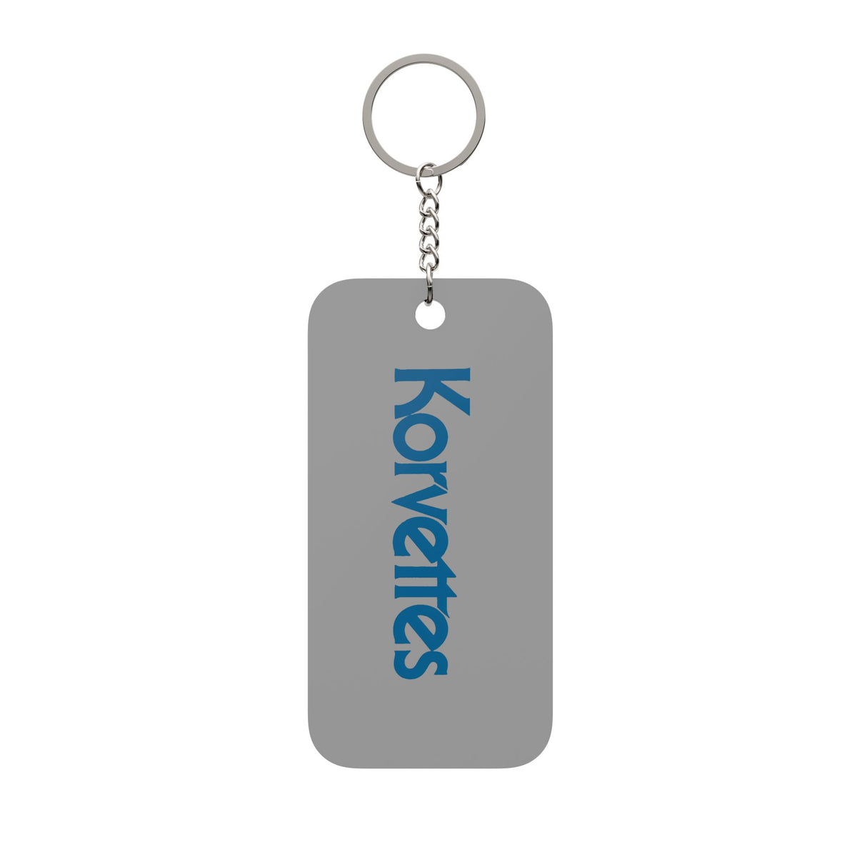 Korvette's Double-Sided Keychain Charm