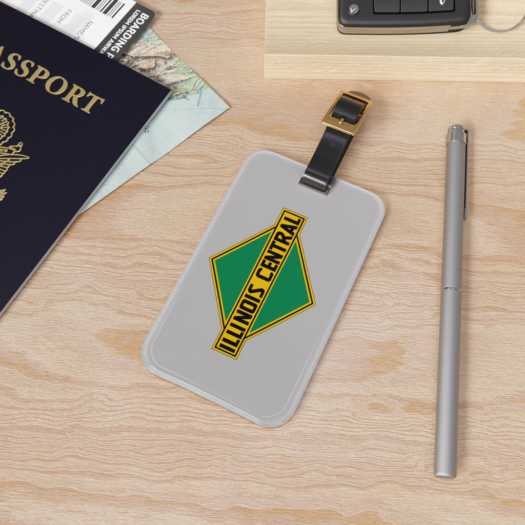 Illinois Central Railroad Luggage Tag