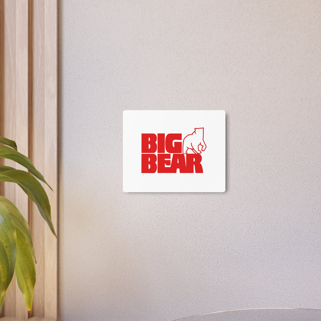 Big Bear Stores Metal Sign