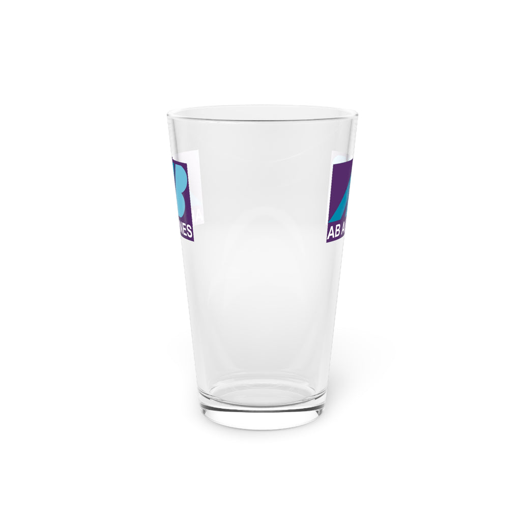 AB Airlines 16oz Pint Glass