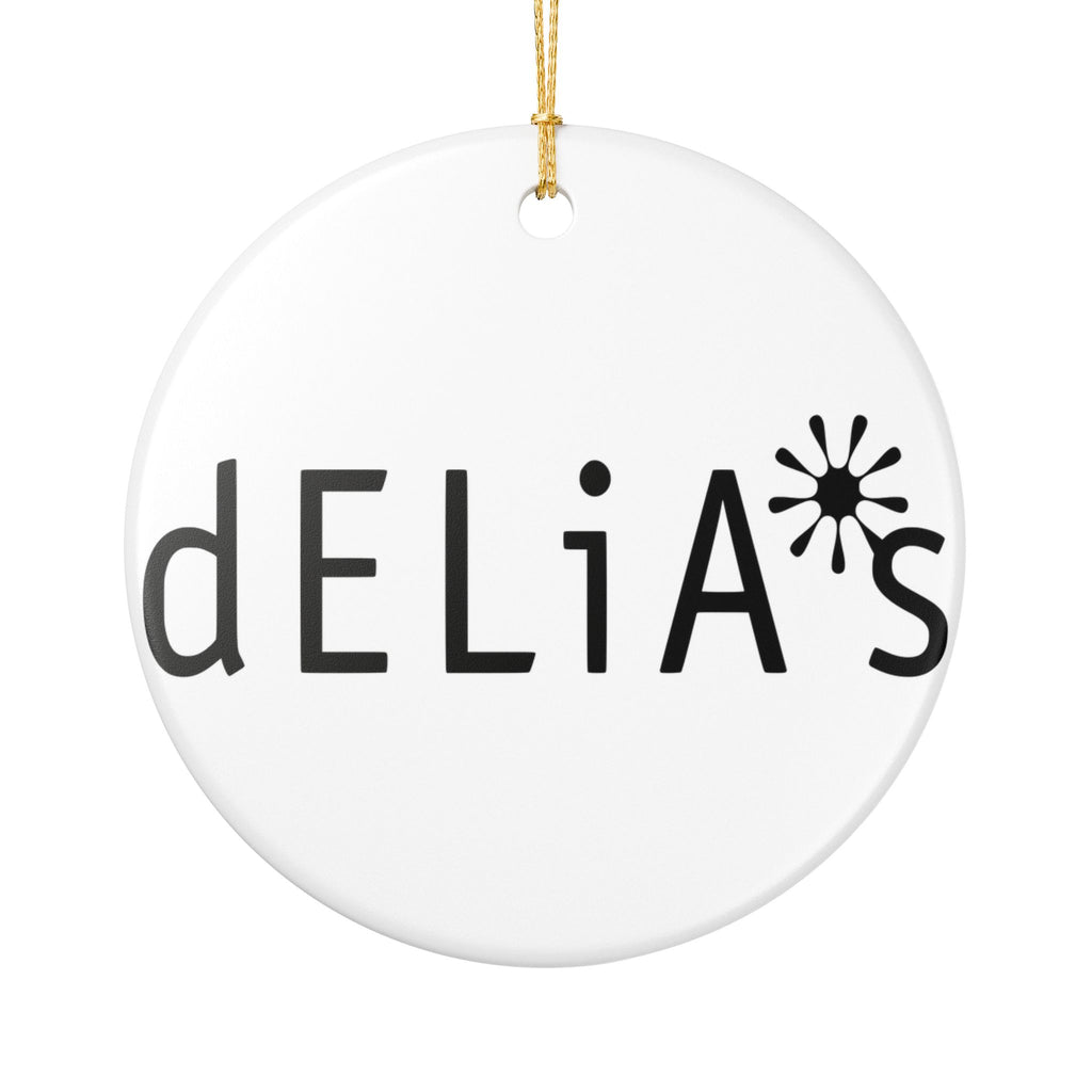 Delia's Ceramic Ornament