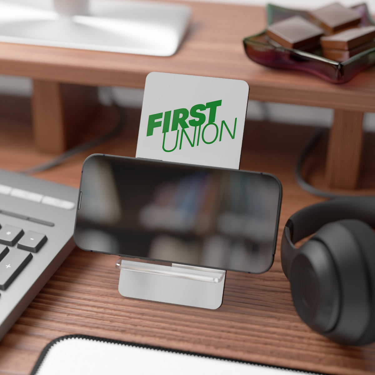 First Union Foldable Mobile Phone Display Stand