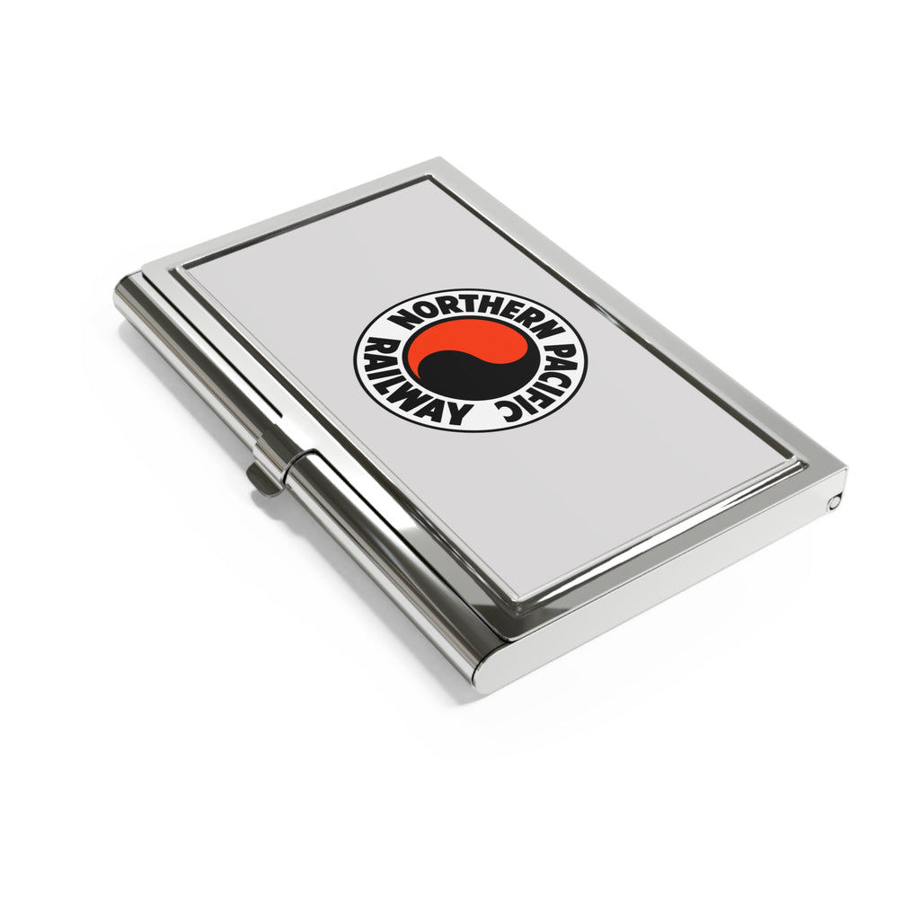 Northern Pacific Railway Metal Business Card Holder