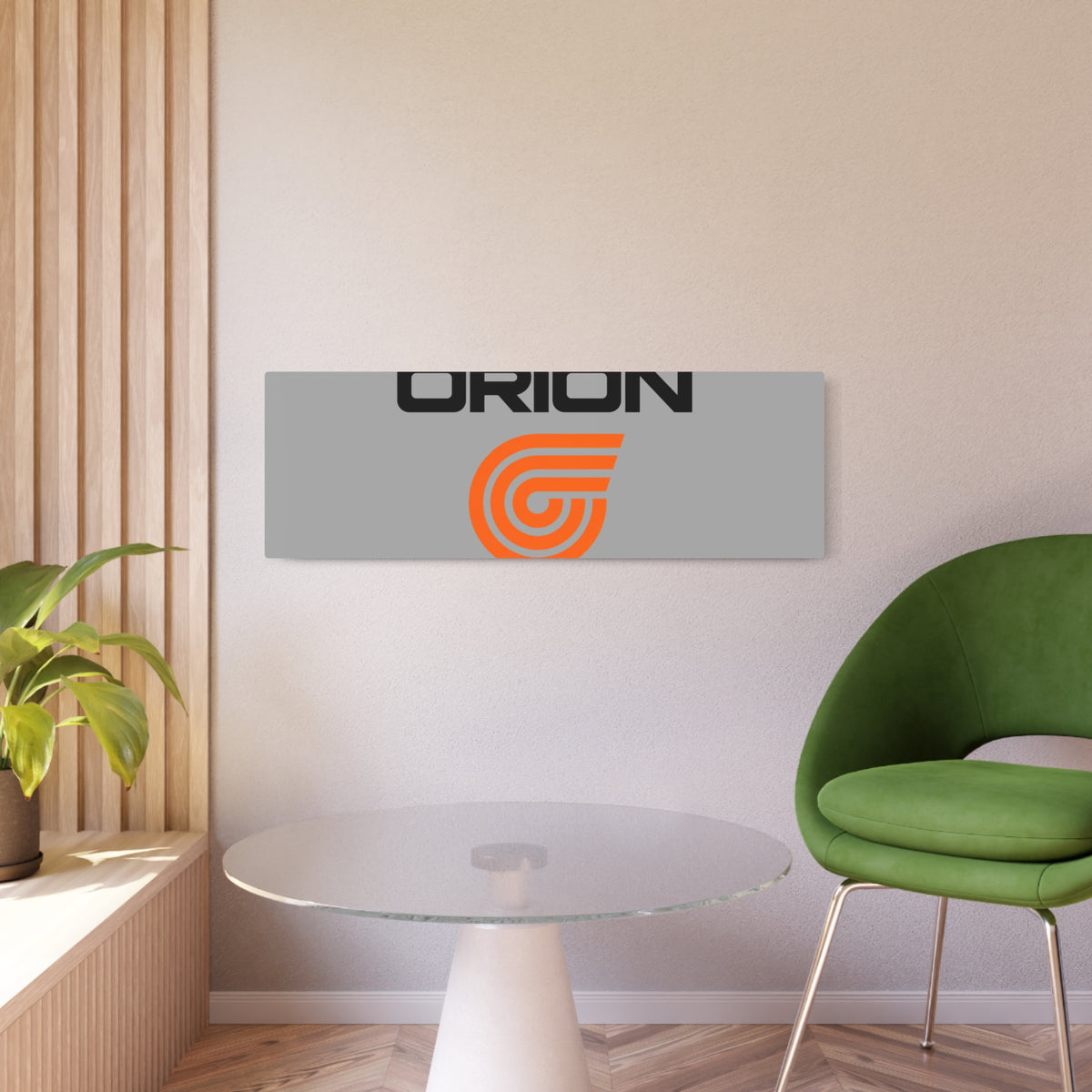 Orion Airways Metal Sign