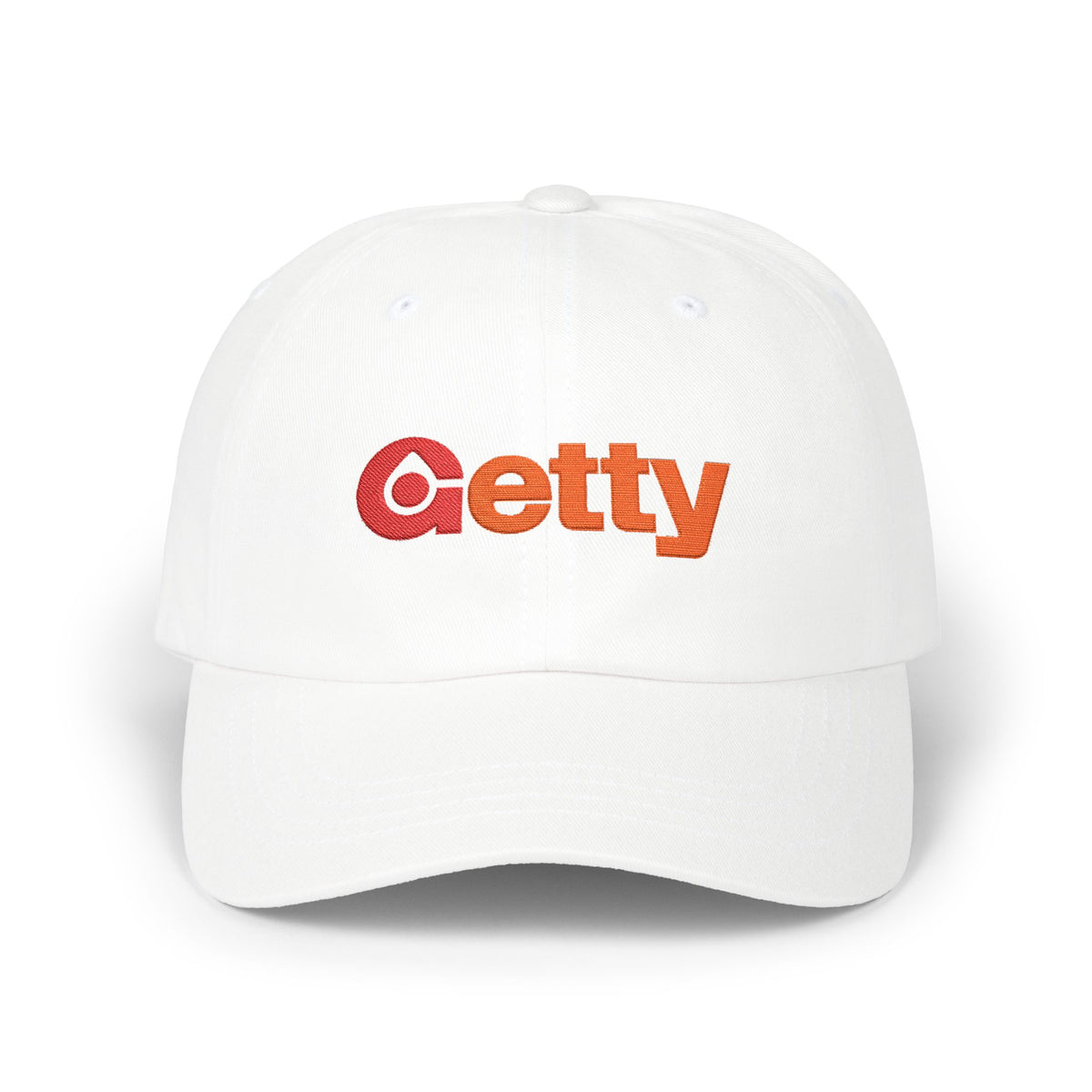Getty Oil Embroidered Dad Cap Hat