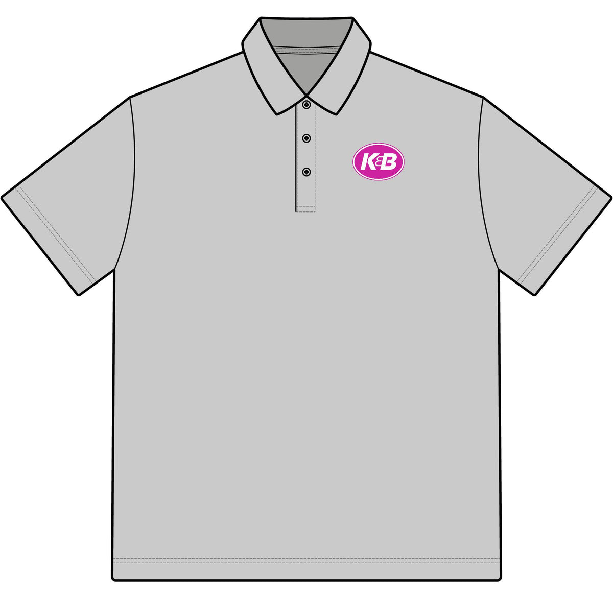 K&B (Katz & Besthoff) Cotton Polo Shirt