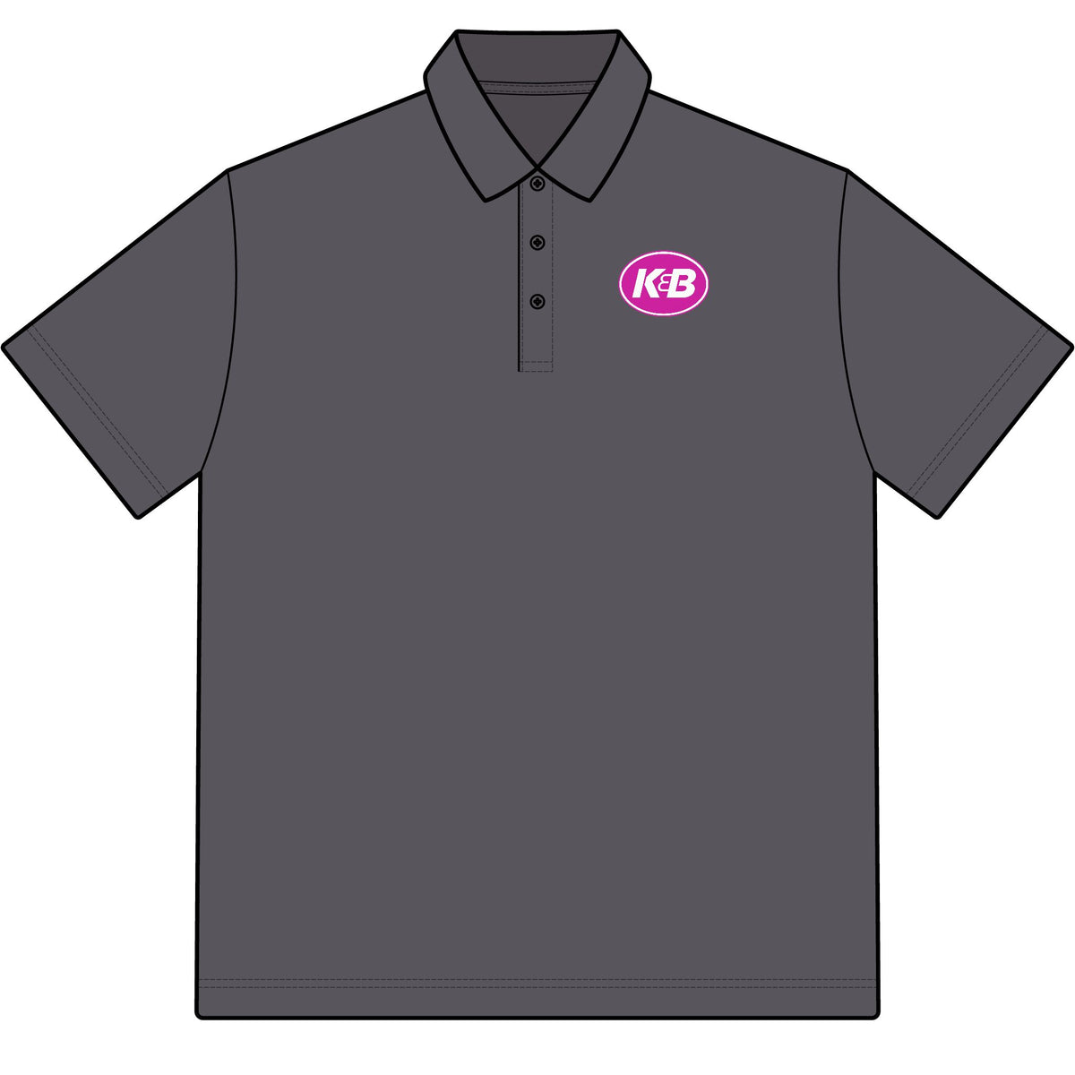 K&B (Katz & Besthoff) Cotton Polo Shirt
