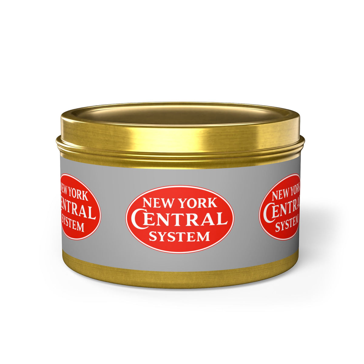 New York Central Railroad Tin Candle
