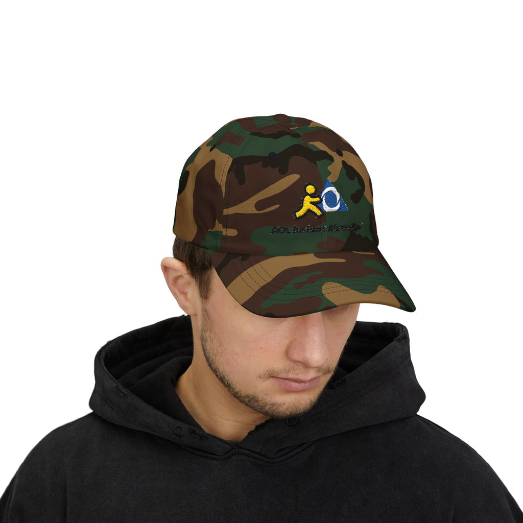 AOL Instant Messenger (AIM) Embroidered Dad Cap Hat