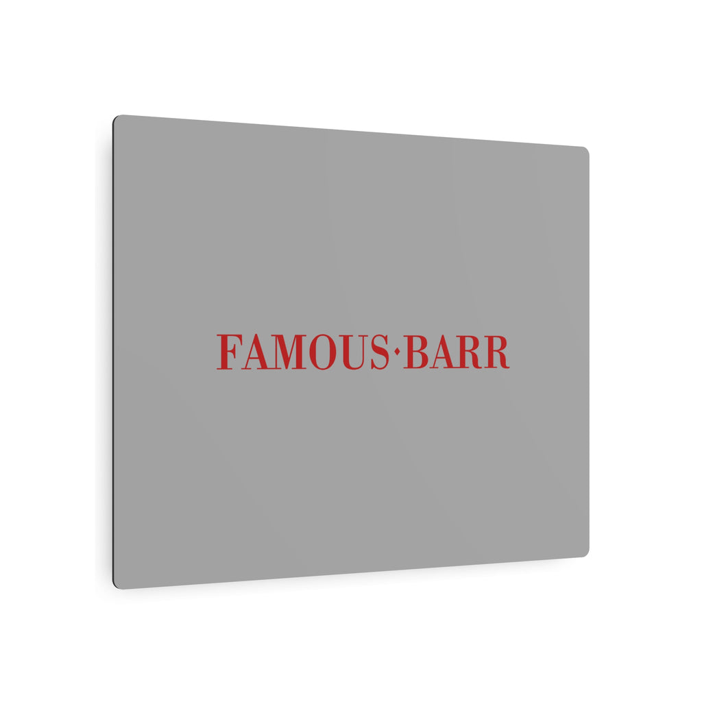 Famous-Barr Metal Sign