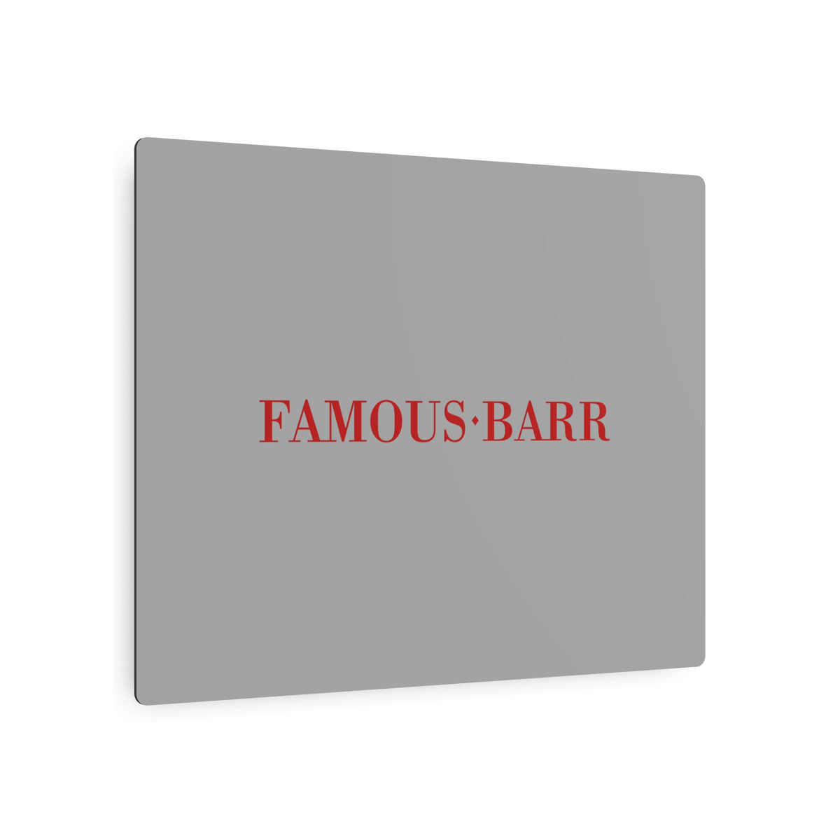 Famous-Barr Metal Sign
