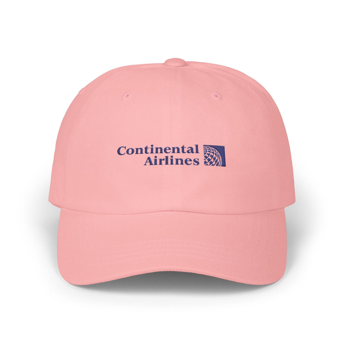 Continental Airlines Embroidered Dad Cap Hat
