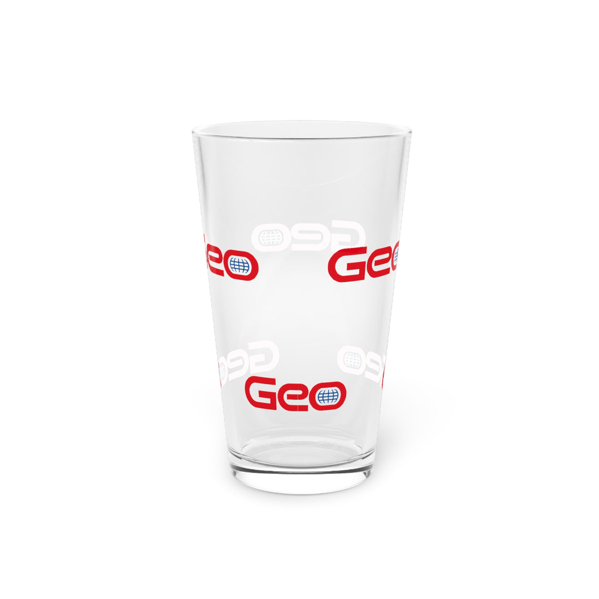Geo 16oz Pint Glass