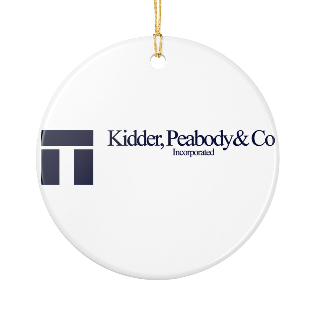 Kidder, Peabody & Co. Ceramic Ornament