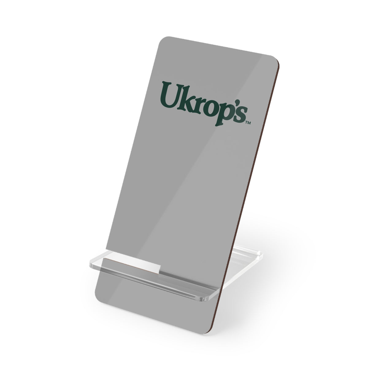 Ukrop's Super Markets Foldable Mobile Phone Display Stand