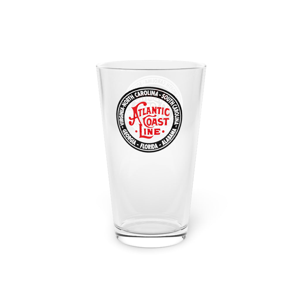 Atlantic Coast Line Railroad 16oz Pint Glass