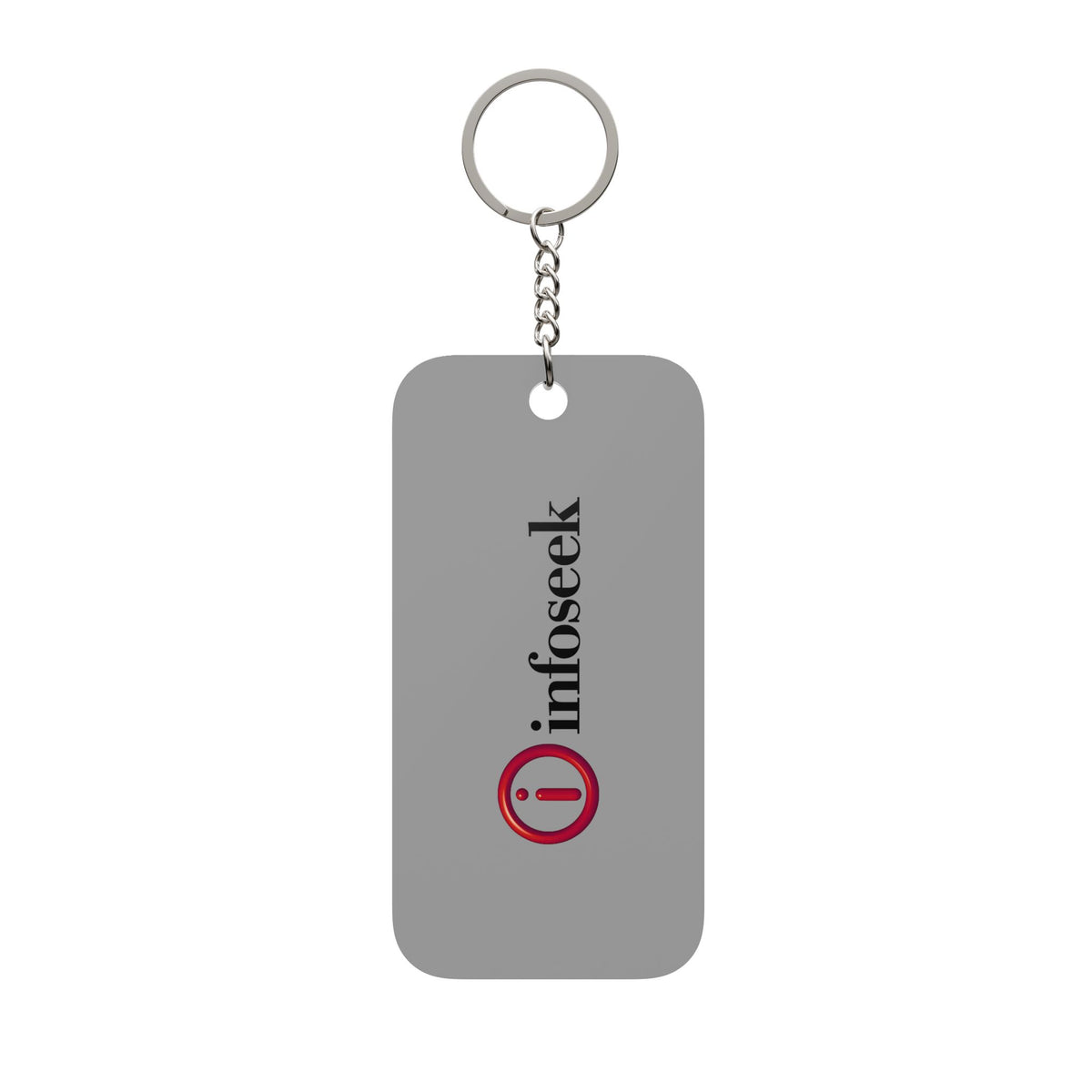 Infoseek Double-Sided Keychain Charm