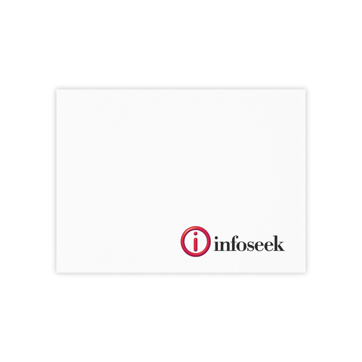 Infoseek Sticky Post-it Note Pad