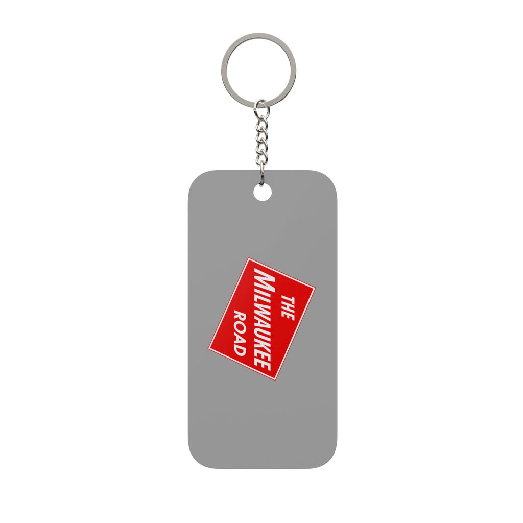Chicago Milwaukee St. Paul and Pacific Railroad Double-Sided Keychain Charm