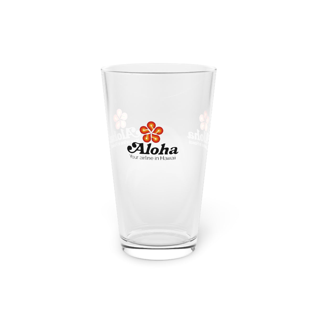 Aloha Airlines 16oz Pint Glass