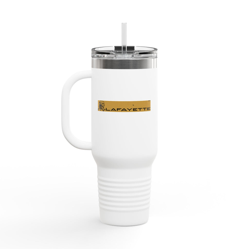 Lafayette Radio Electronics 40oz Insulated Travel Mug Stainless Tumbler