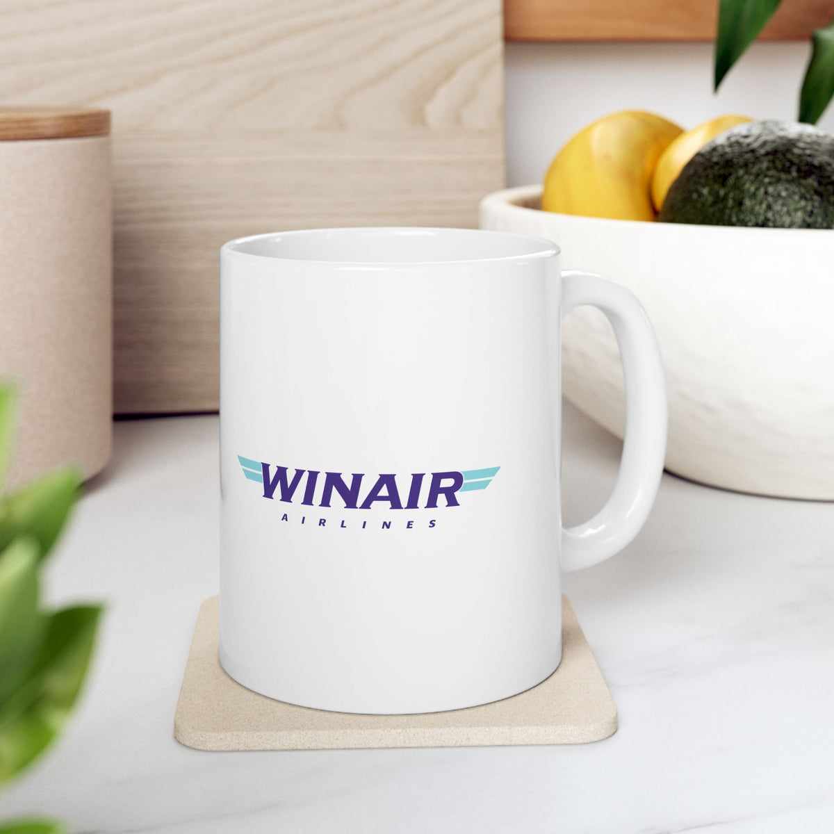 WinAir Airlines Ceramic Coffee Mug
