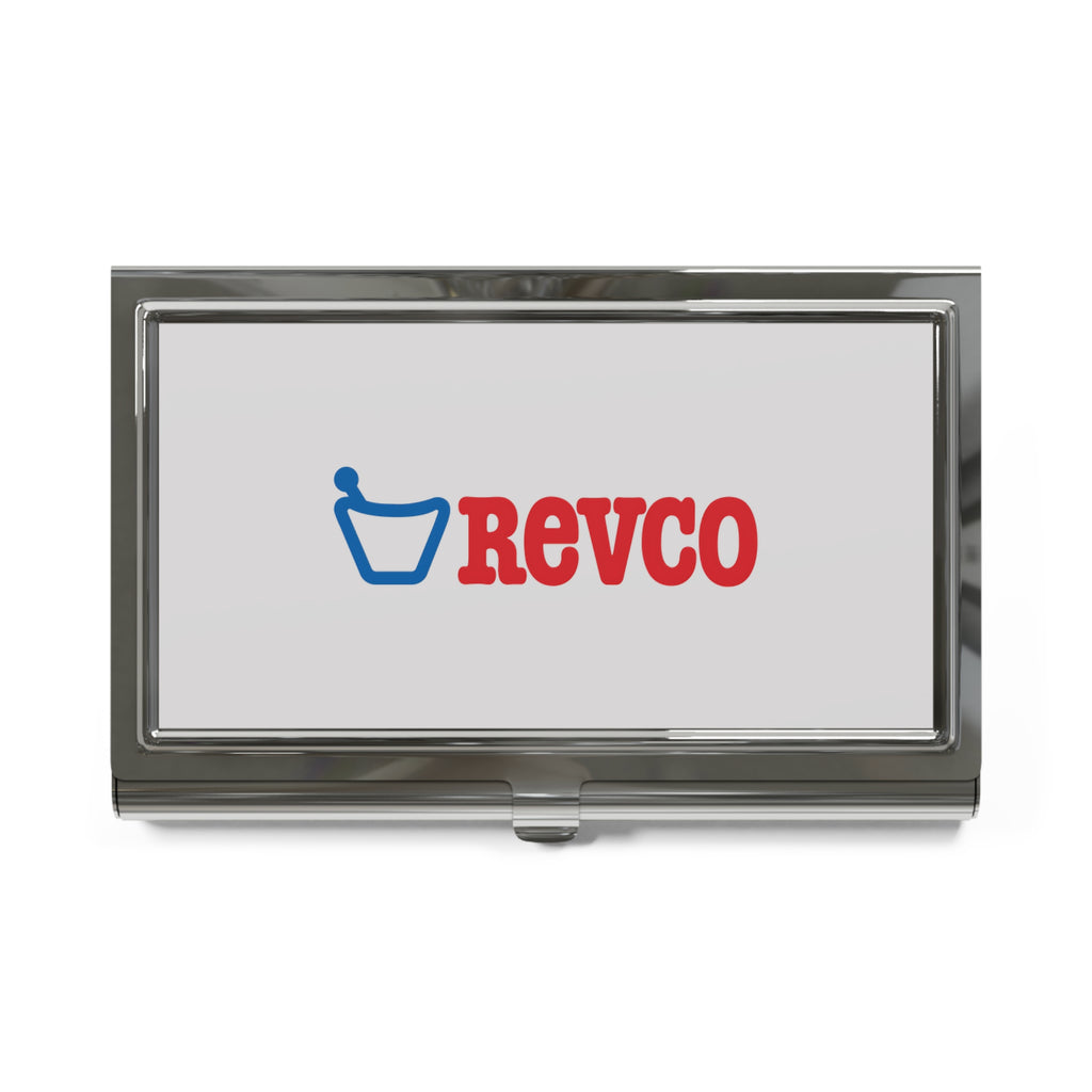 Revco Discount Drug Stores Metal Business Card Holder