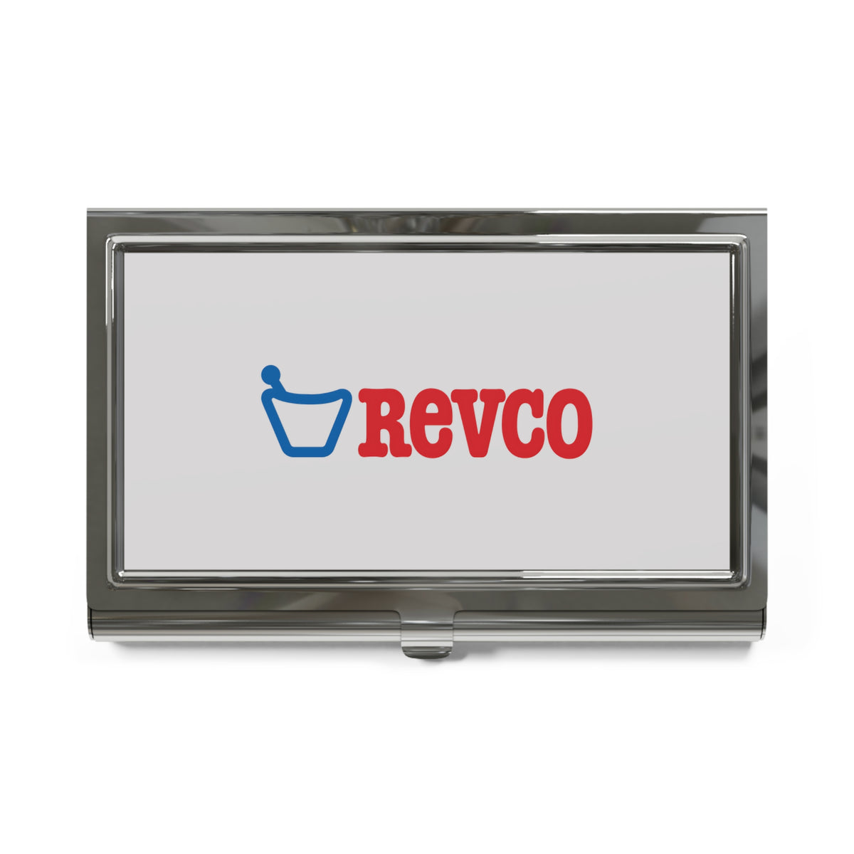 Revco Discount Drug Stores Metal Business Card Holder