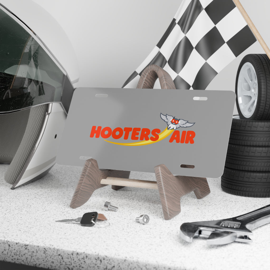 Hooters Air Vanity License Plate