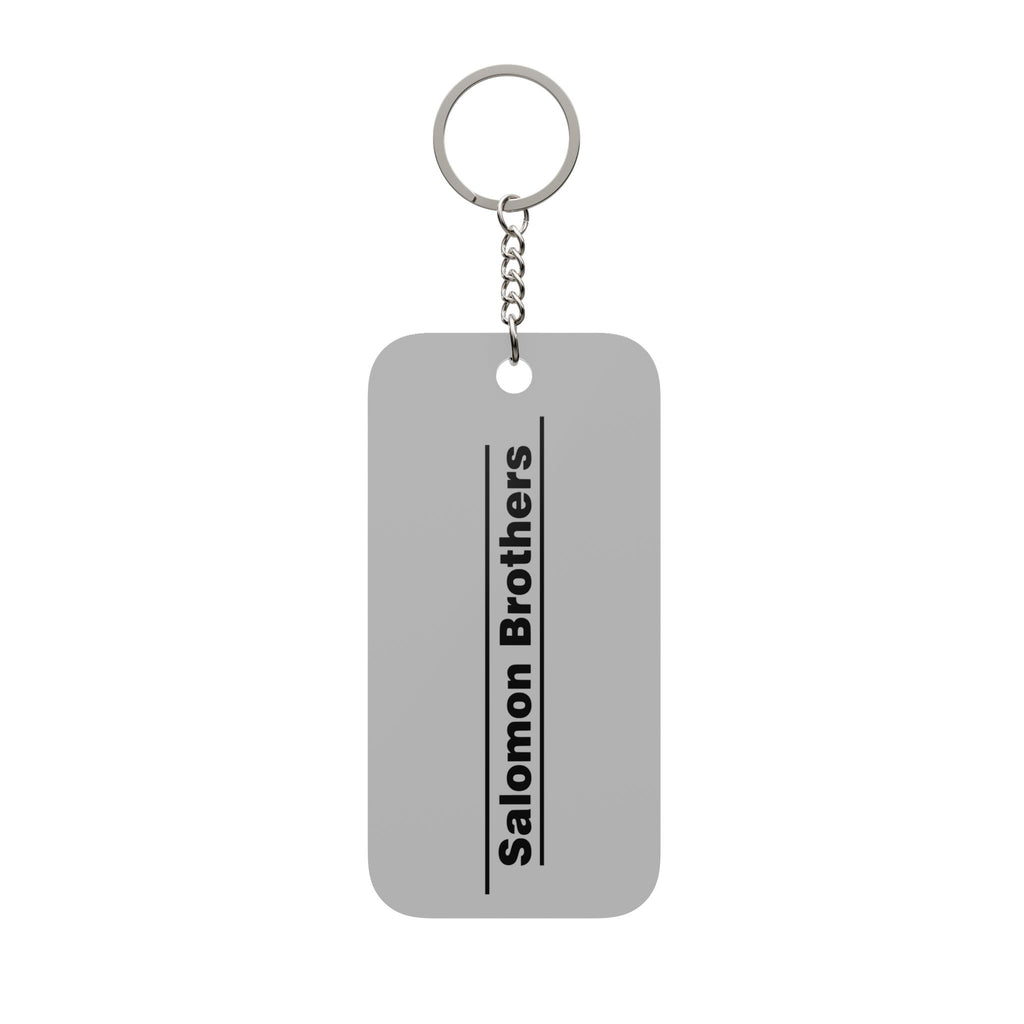Salomon Brothers Double-Sided Keychain Charm