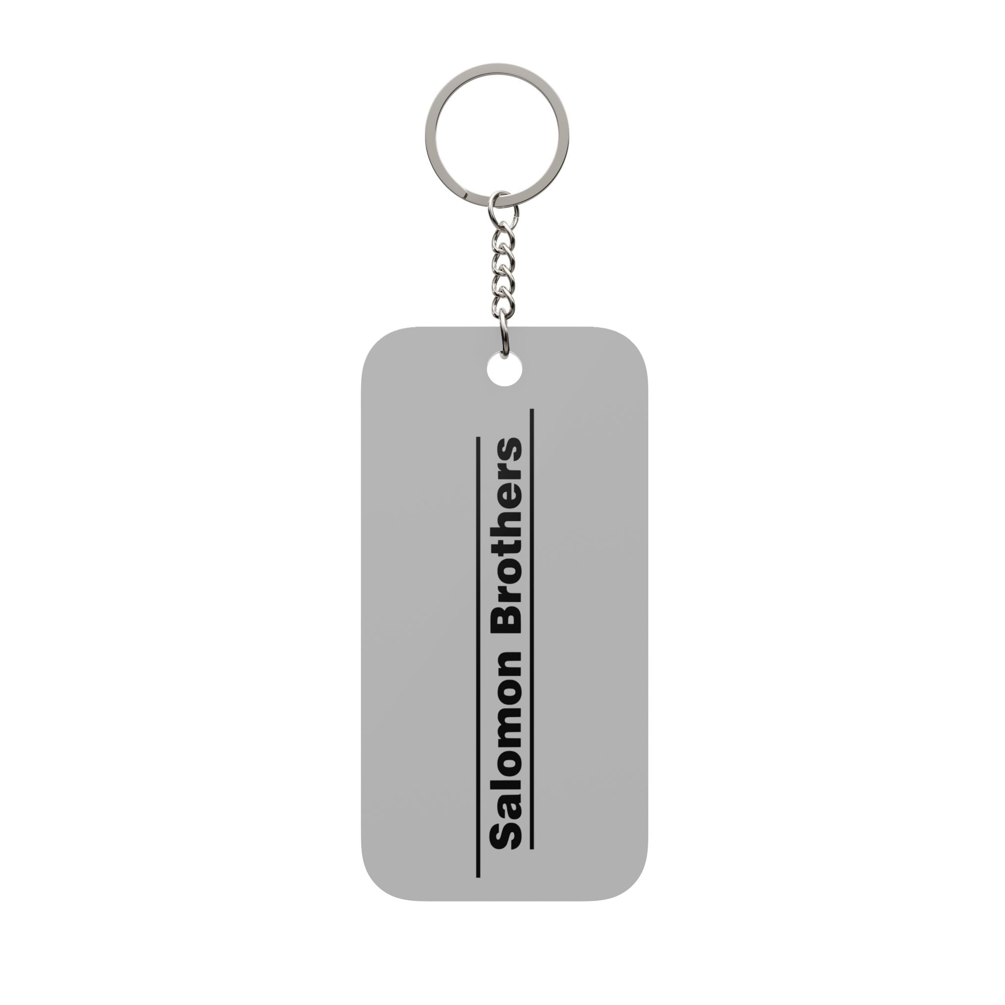Salomon Brothers Double-Sided Keychain Charm