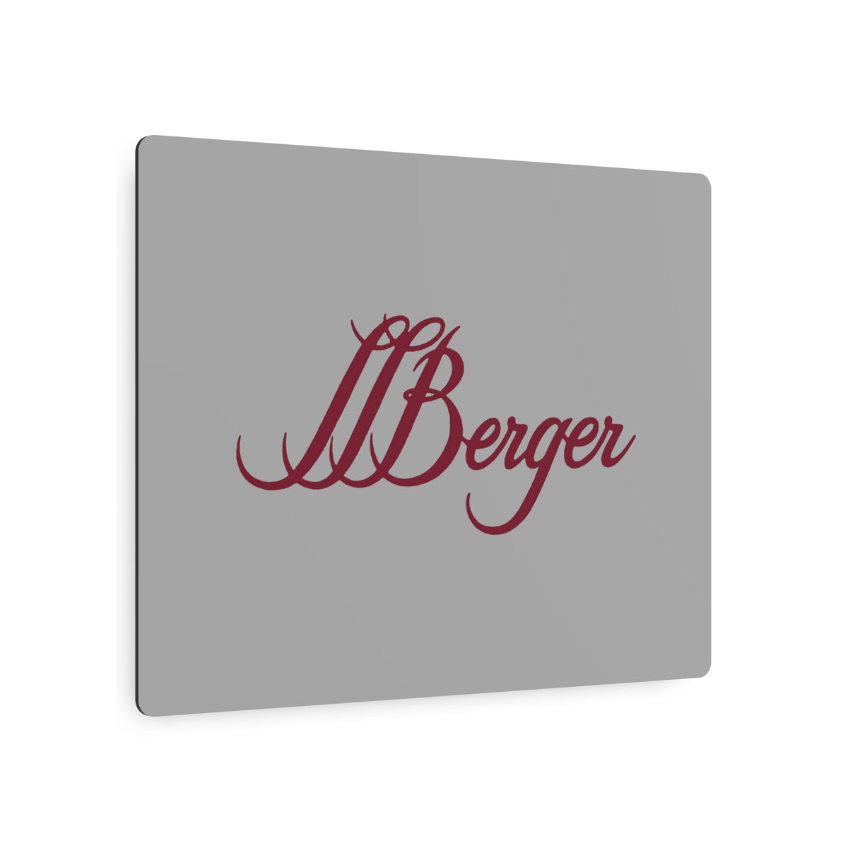 L. L. Berger Metal Sign
