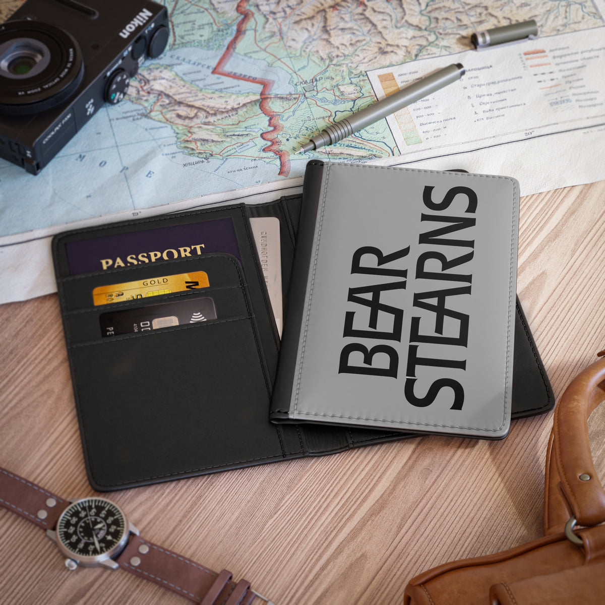 Bear Stearns Passport Cover