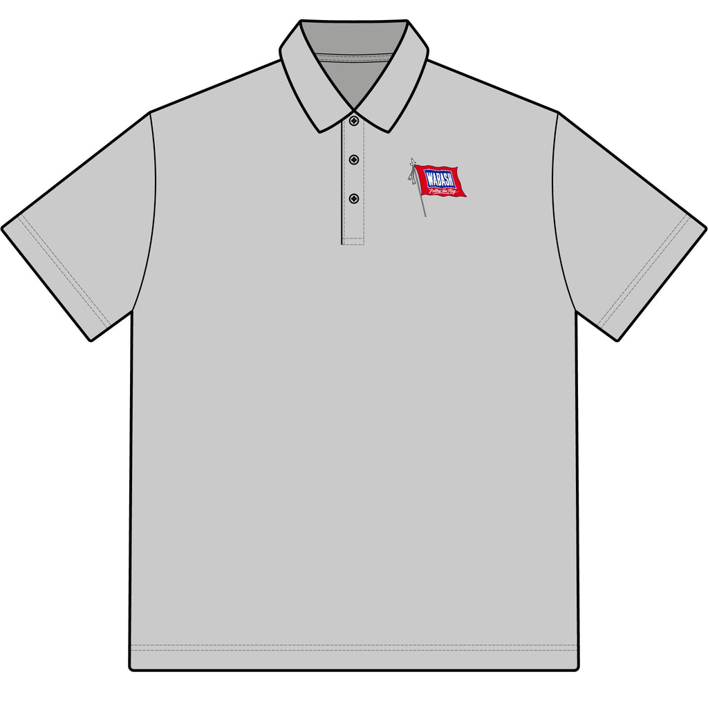 Wabash Railroad Cotton Polo Shirt