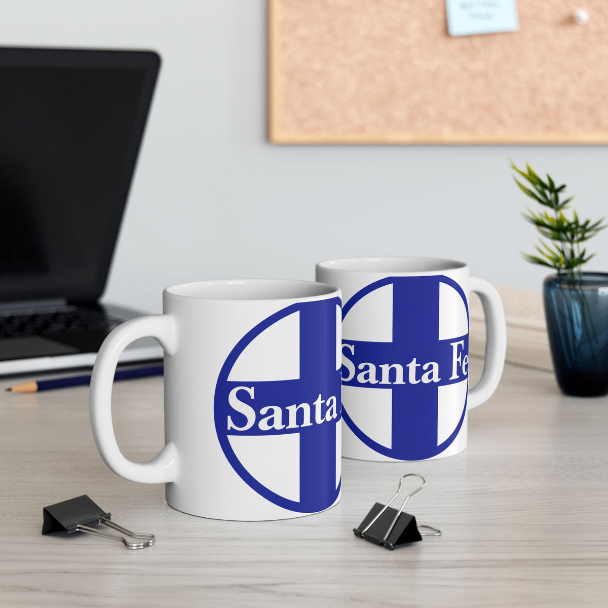 Atchison Topeka and Santa Fe Railway Ceramic Coffee Mug