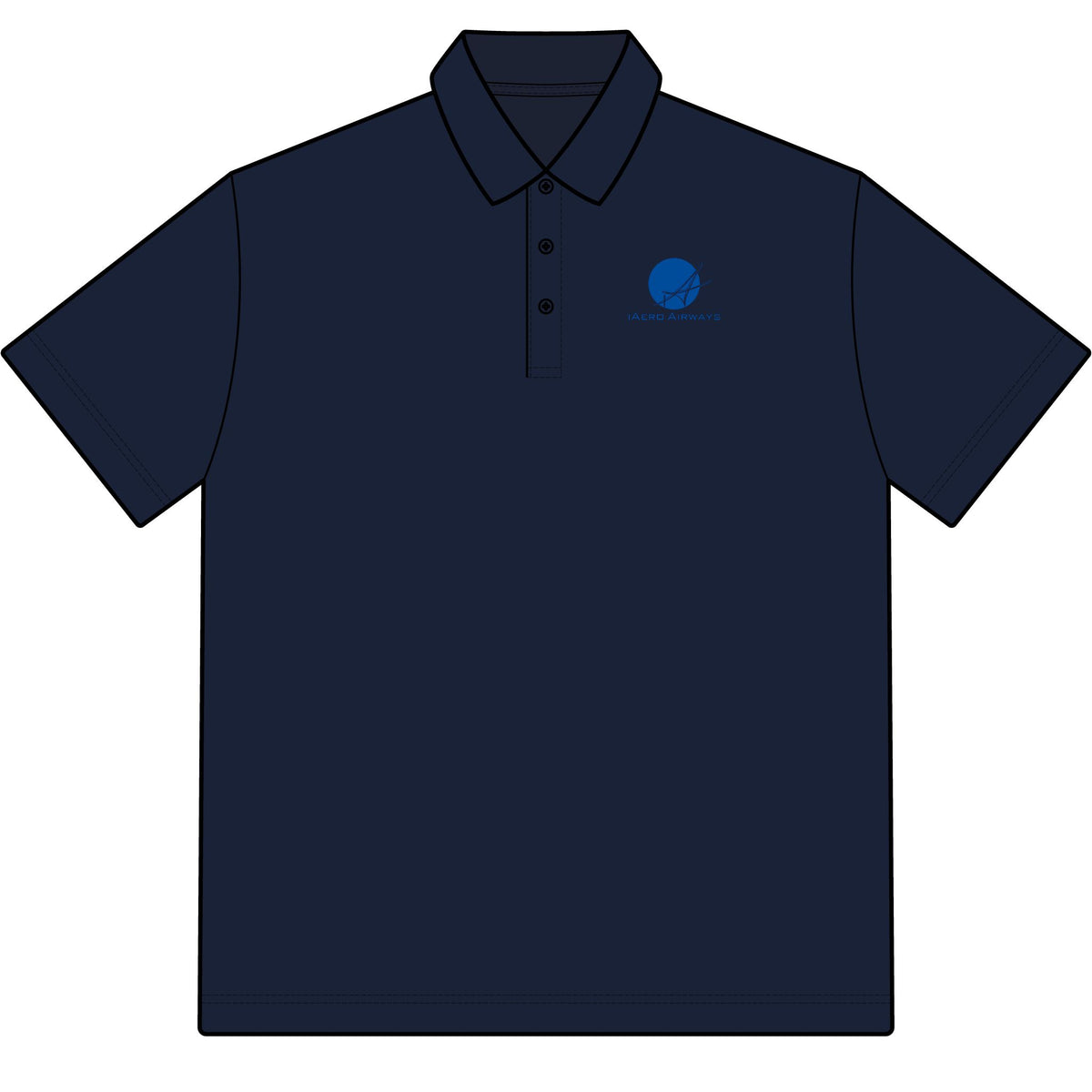 iAero Airways Cotton Polo Shirt