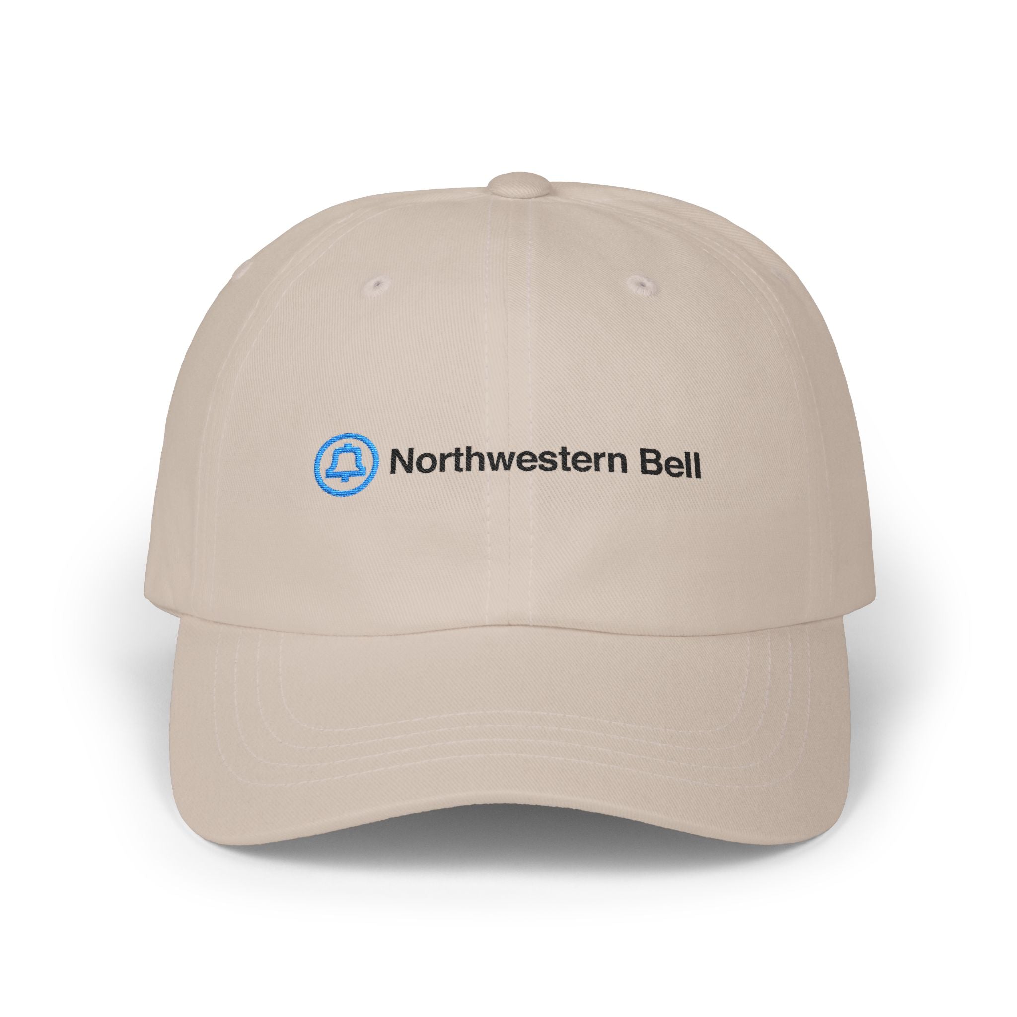 Northwestern Bell Embroidered Dad Cap Hat