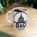 Baltimore and Ohio Railroad Ceramic Coffee Mug