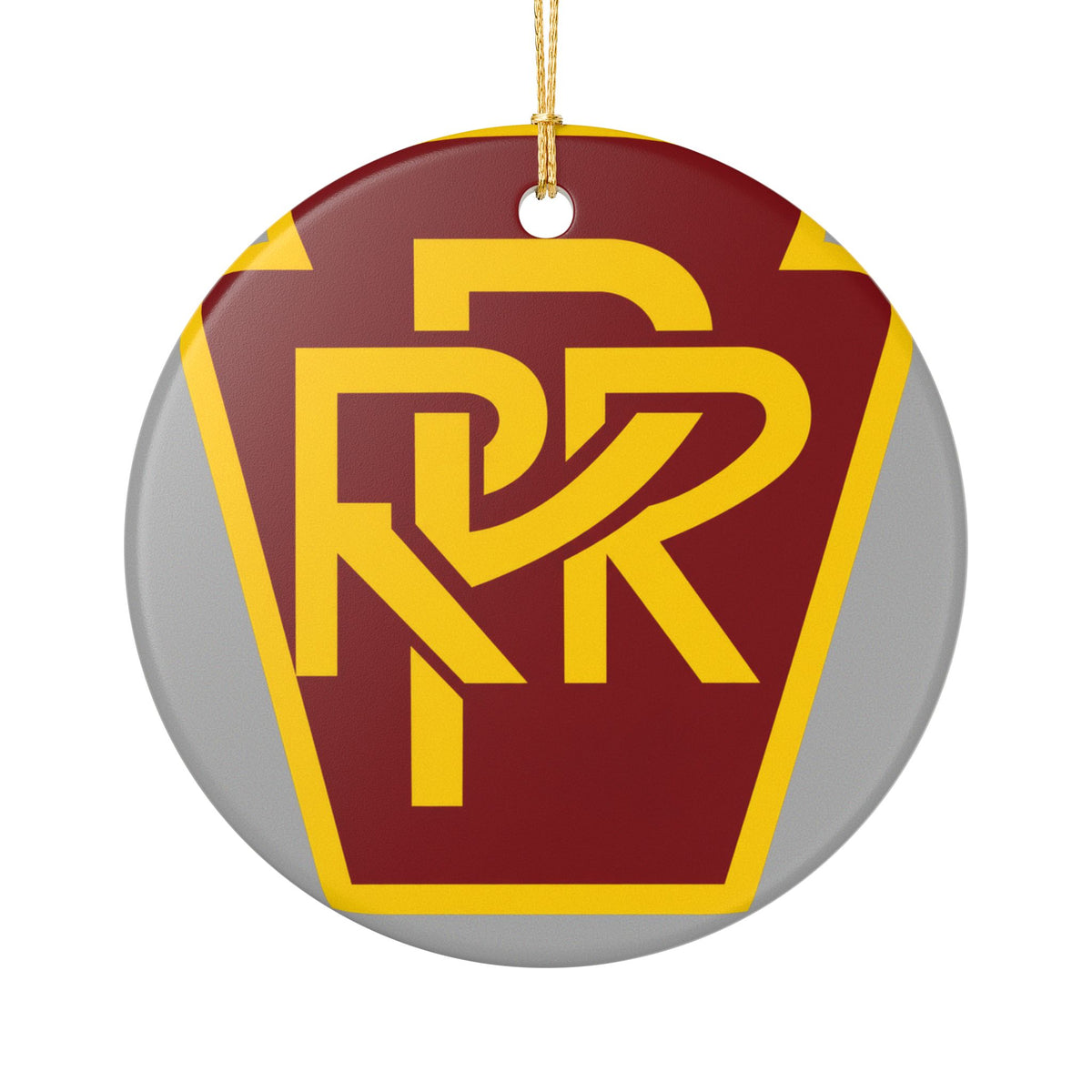 Pennsylvania Railroad Ceramic Ornament