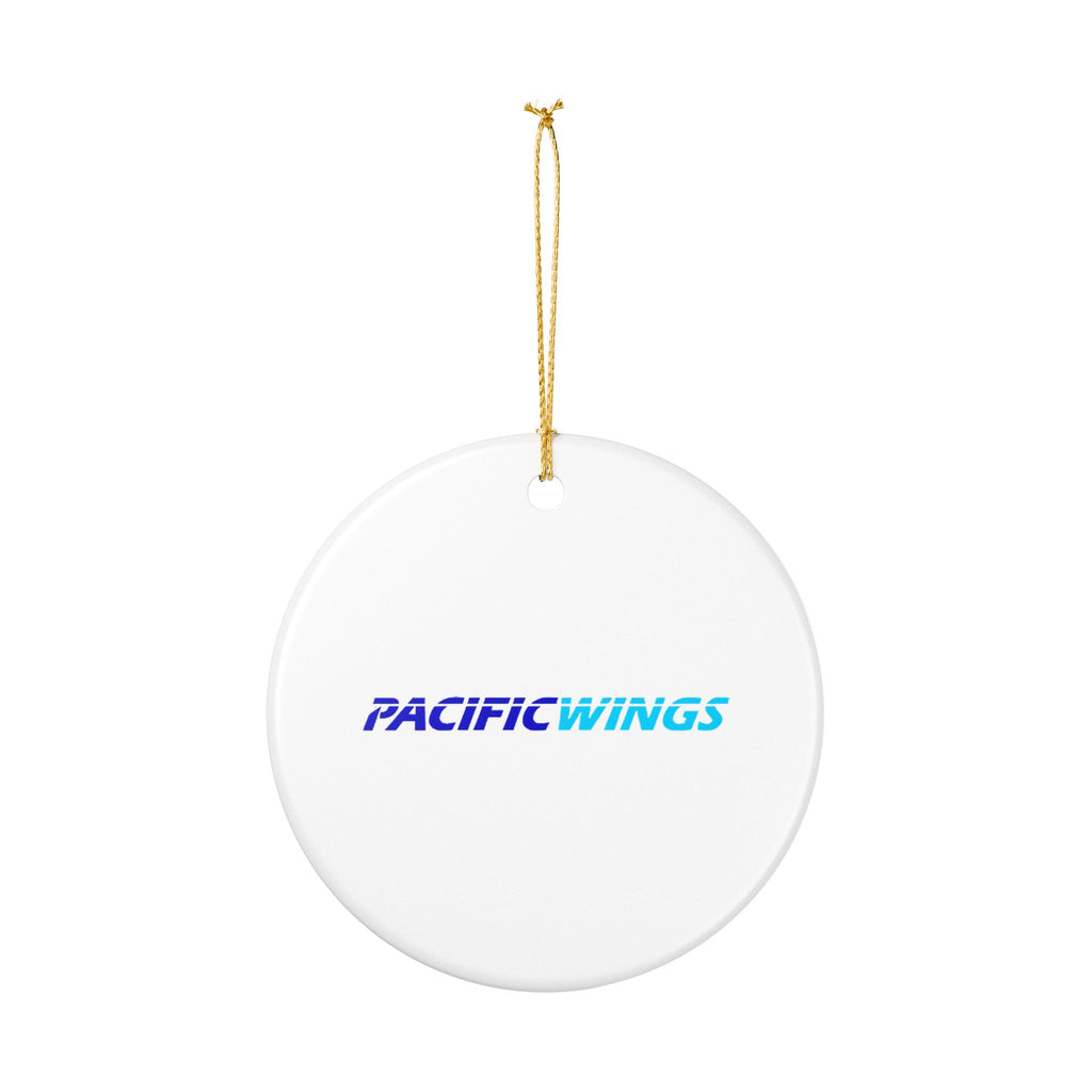 Pacific Wings Ceramic Ornament