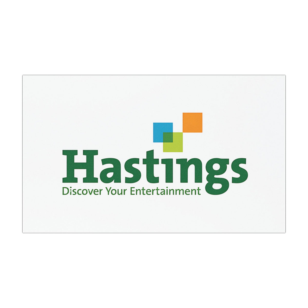 Hastings Entertainment Car Magnet