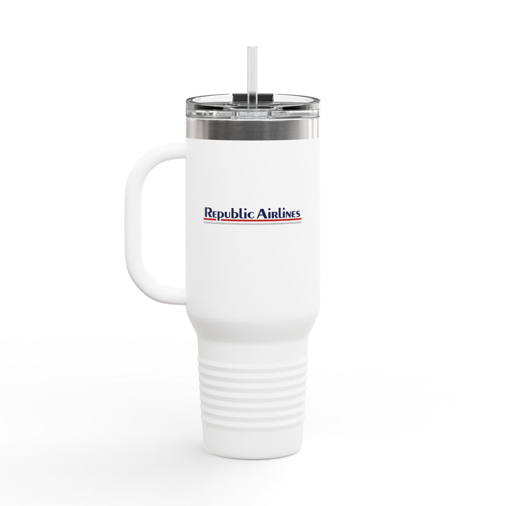 Republic Airlines 40oz Insulated Travel Mug Stainless Tumbler