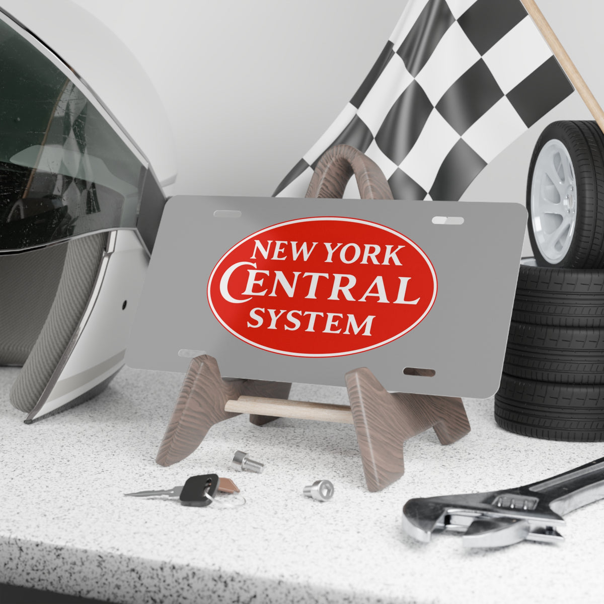 New York Central Railroad Vanity License Plate
