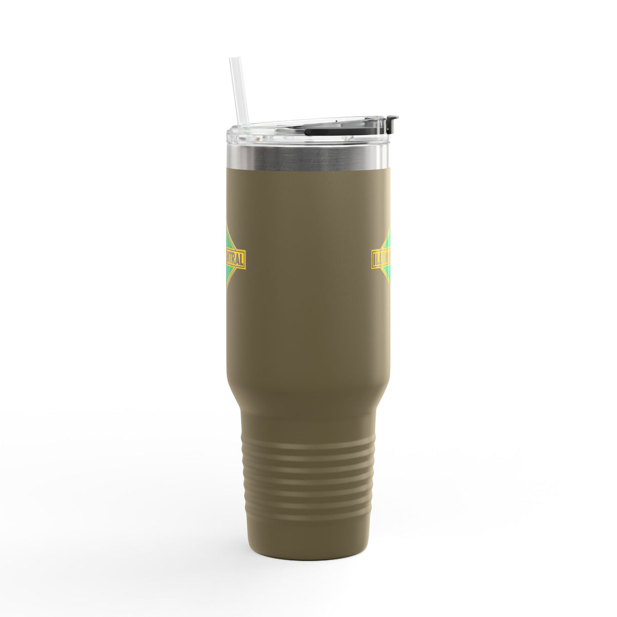 Illinois Central Railroad 40oz Insulated Travel Mug Stainless Tumbler